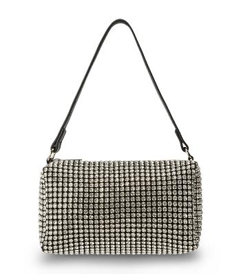 Accesorios Tony Bianco Moma Clear Crystal Mini Handbags Plateadas | SARNY45132