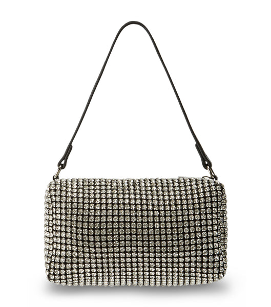 Accesorios Tony Bianco Moma Clear Crystal Mini Handbags Plateadas | SARNY45132