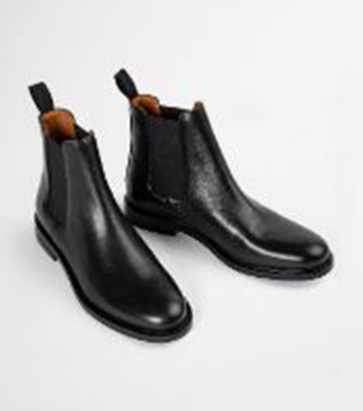 Botas Planas Tony Bianco Arctic Black Como 2.5cm Negras | DARVO17702