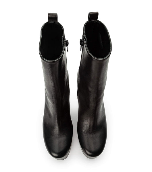 Botas Plataforma Tony Bianco Tyra Black Como 12cm Negras | FARUI19904