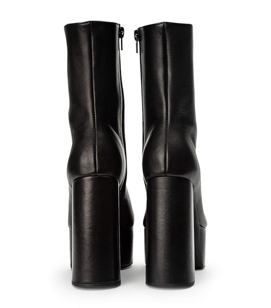 Botas Plataforma Tony Bianco Tyra Black Como 12cm Negras | FARUI19904