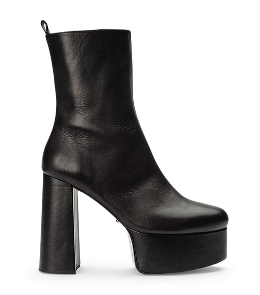 Botas Plataforma Tony Bianco Tyra Black Como 12cm Negras | FARUI19904