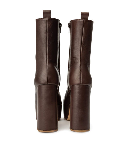 Botas Plataforma Tony Bianco Tyra Choc Como 12cm Chocolate | TARPQ81651