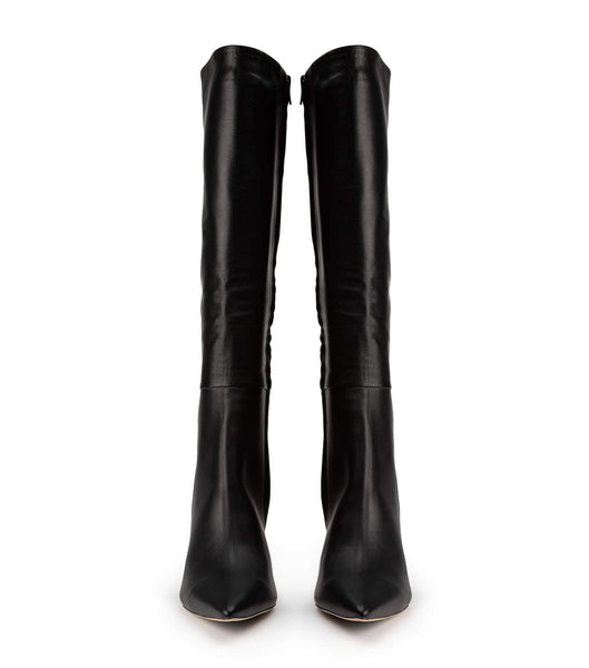 Botas de Tacon Tony Bianco Apollo Black Venice 10.5cm Negras | XARBH93500