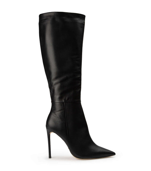 Botas de Tacon Tony Bianco Apollo Black Venice 10.5cm Negras | XARBH93500