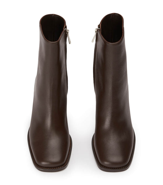 Botas de Tacon Tony Bianco Astoria Choc Como 8.5cm Chocolate | QARUV52634