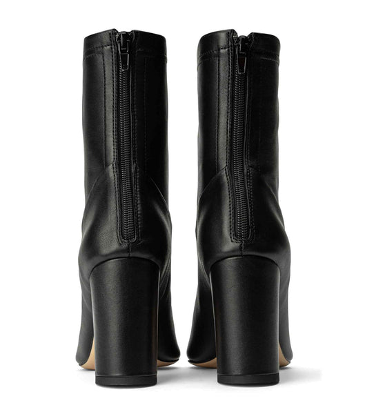 Botas de Tacon Tony Bianco Ellie Black Nappa 8.5cm Negras | DARKV76798