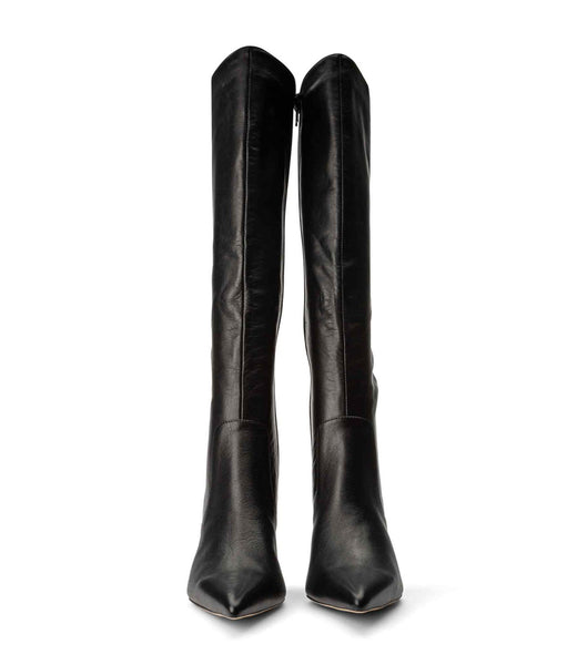 Botas de Tacon Tony Bianco Epic Black Venice 8.5cm Negras | ARQAV75490