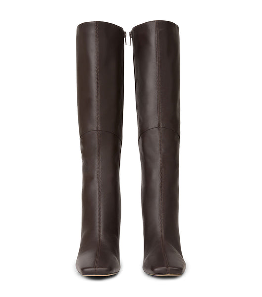 Botas de Tacon Tony Bianco Fantasy Chocolate Nappa 8cm Chocolate | ARNZX54390