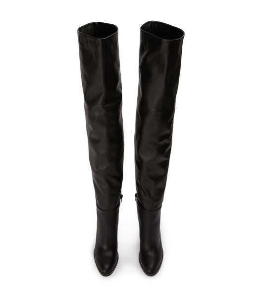 Botas de Tacon Tony Bianco Hero Black Como 10.5cm Negras | GAREC70324