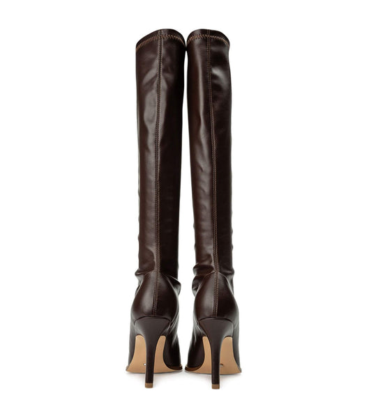 Botas de Tacon Tony Bianco Knight Choc Venezia 9.5cm Chocolate | ARJKU80598