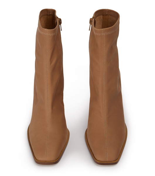 Botas de Tacon Tony Bianco Rover Caramel Diesel 8.5cm Beige | AARDF49025