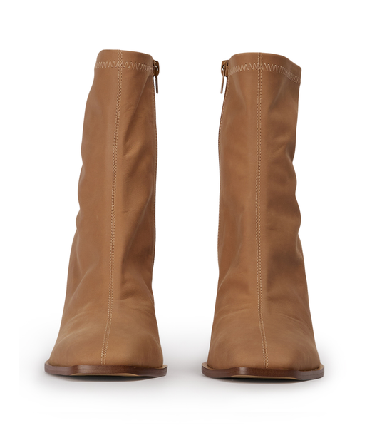 Botas de Tacon Tony Bianco Rover Caramel Diesel 8.5cm Beige | AARDF49025