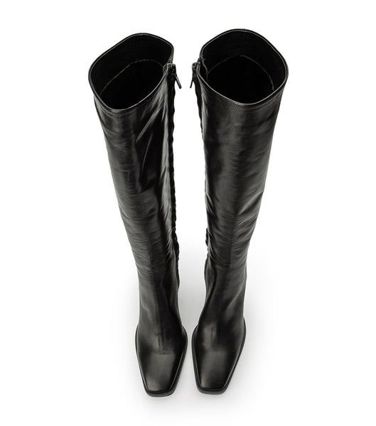 Botas de Tacon Tony Bianco Rylee Black Venice 8.5cm Negras | ARZDE18449