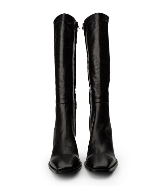 Botas de Tacon Tony Bianco Rylee Black Venice 8.5cm Negras | ARZDE18449