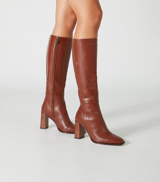 Botas de Tacon Tony Bianco Rylee Rust Venice 8.5cm Rojas | ARDFL75188