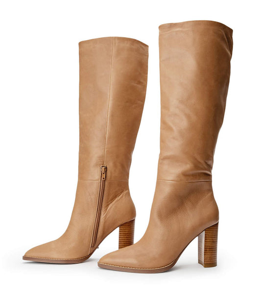 Botas de Tacon Tony Bianco Skyla Caramel Venice 9cm Marrones | XARBH71447