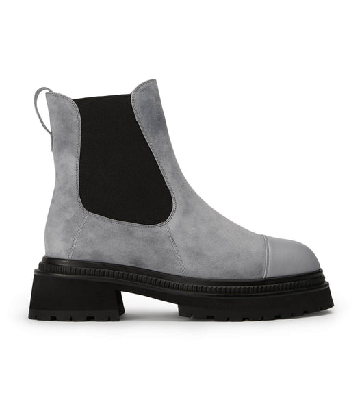 Botas de combate Tony Bianco Hurricane Steel Grey Gamuza 5.5cm Gris | MARFT11872