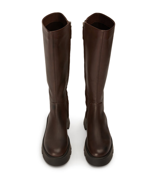 Botas de combate Tony Bianco Rage Choc Como 5.5cm Chocolate | PARER74948