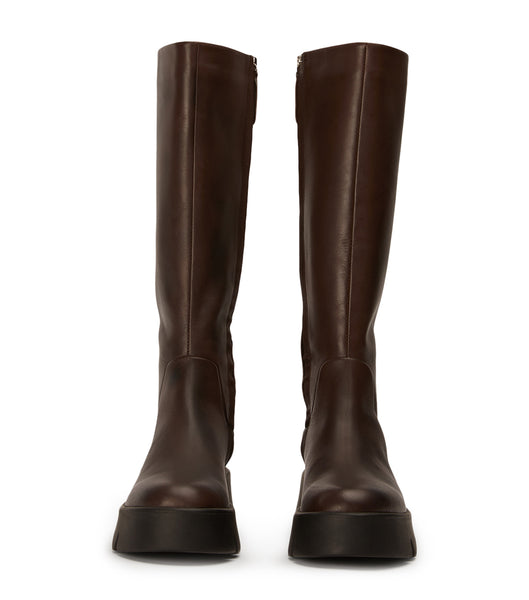 Botas de combate Tony Bianco Rage Choc Como 5.5cm Chocolate | PARER74948