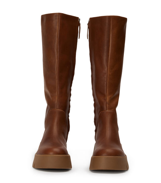 Botas de combate Tony Bianco Rage Cognac 5.5cm Marrones | ARQCS53206