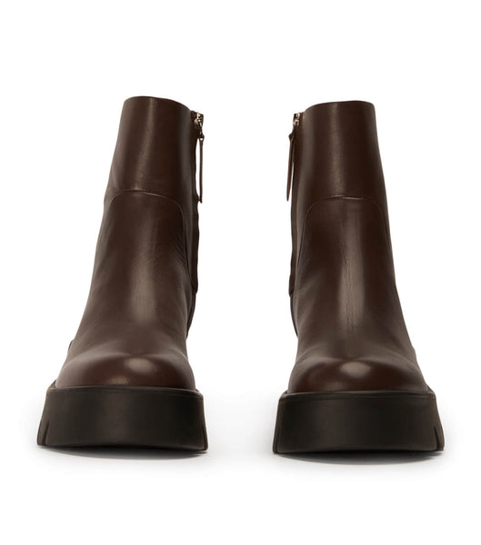 Botas de combate Tony Bianco Rumble Choc Como 5.5cm Chocolate | ARICD59983