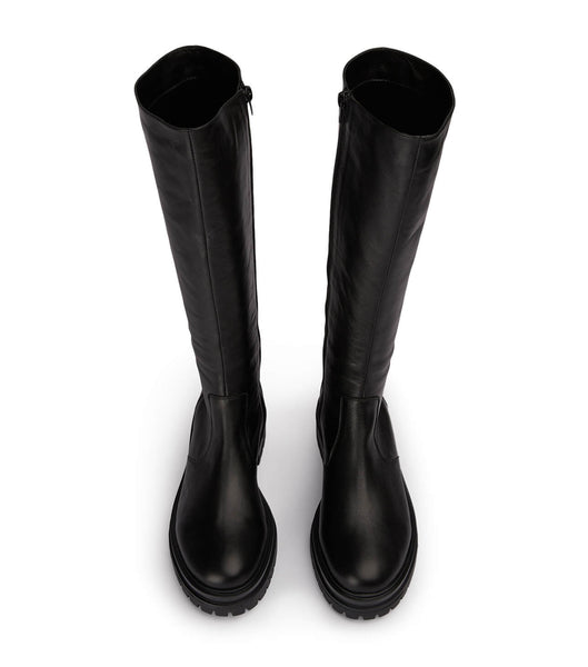 Botas de combate Tony Bianco Wanda Black Venice 4.5cm Negras | ARXBR26520