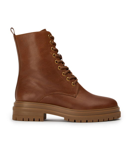 Botas de combate Tony Bianco Wya Cognac 4.5cm Marrones | AREAH39472