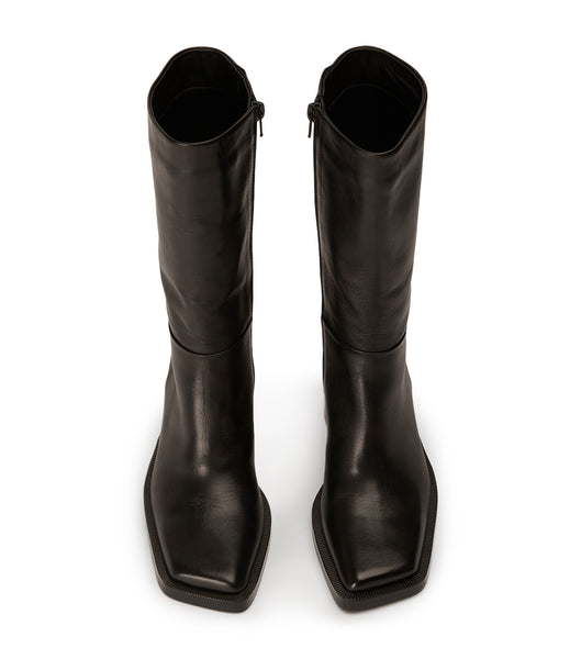 Botas de media pantorrilla Tony Bianco Prestige Black Como 8cm Negras | SARVO74900