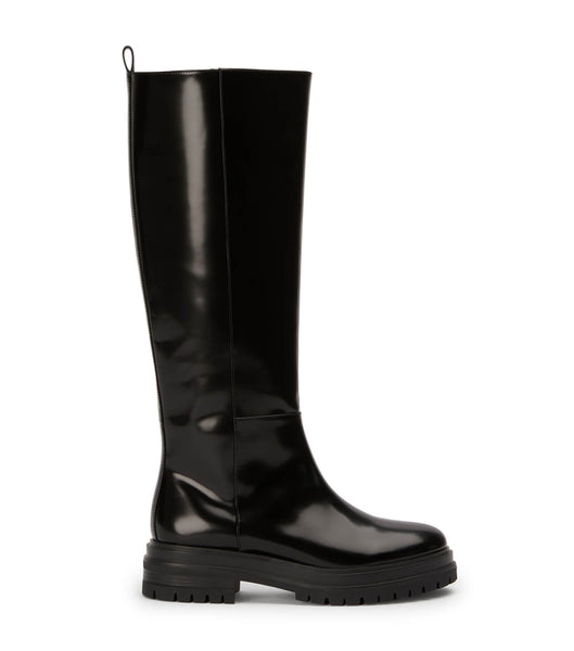 Botas de media pantorrilla Tony Bianco Welly Black Hi Shine 4.5cm Negras | AREAH57970