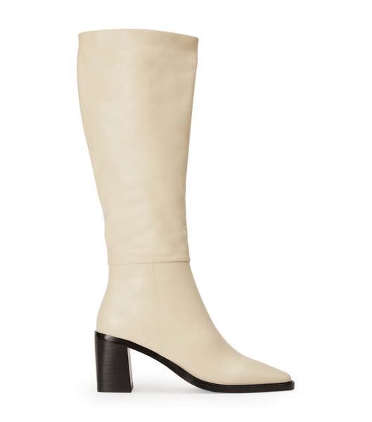 Botas hasta las rodillas Tony Bianco Darby Ecru Venice 7.5cm Blancas | ARJVR76621