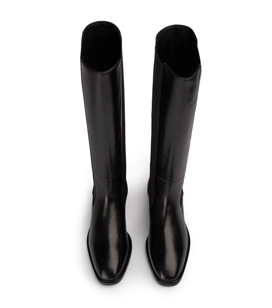 Botas hasta las rodillas Tony Bianco Emrata Black Como 4cm Negras | ARJKU62946