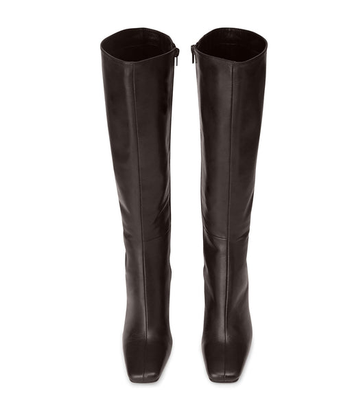 Botas hasta las rodillas Tony Bianco Havana Chocolate Nappa 10.5cm Chocolate | ARJVR32530