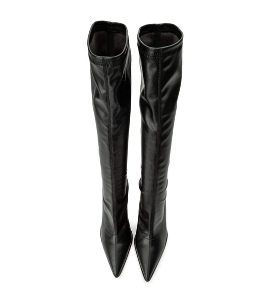 Botas hasta las rodillas Tony Bianco Knight Black Venezia 9.5cm Negras | EARHC30192