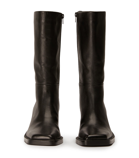 Botas hasta las rodillas Tony Bianco Prestige Black Como 8cm Negras | ARJKU10200