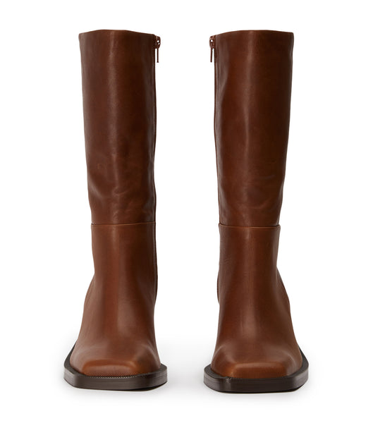 Botas hasta las rodillas Tony Bianco Prestige Cognac 8cm Marrones | GARUC36179