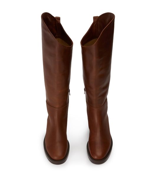 Botas hasta las rodillas Tony Bianco Tyler Cognac 4cm Marrones | ARICD99934