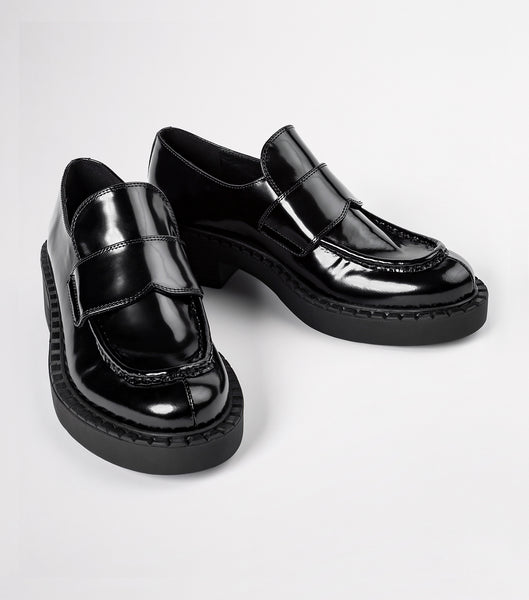 Loafers Tony Bianco Corvette Black Hi Shine 4.5cm Negras | ARNZX93529