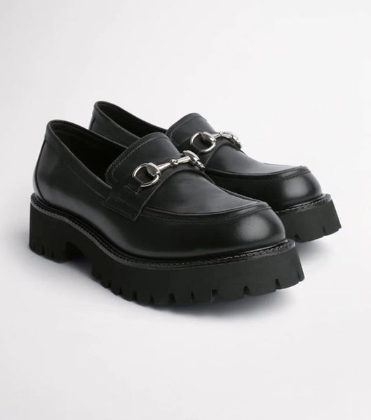 Loafers Tony Bianco Greer Black Como 4cm Negras | AARWC23831