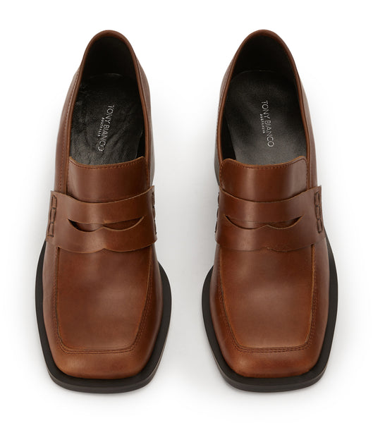 Loafers Tony Bianco Lomax Cognac 6.5cm Marrones | ARDYB58533