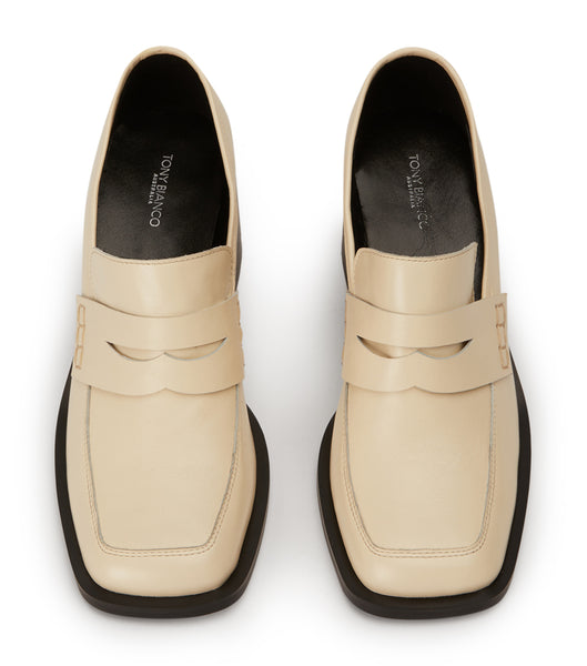 Loafers Tony Bianco Lomax Ecru Venice 6.5cm Blancas | UARTG58500