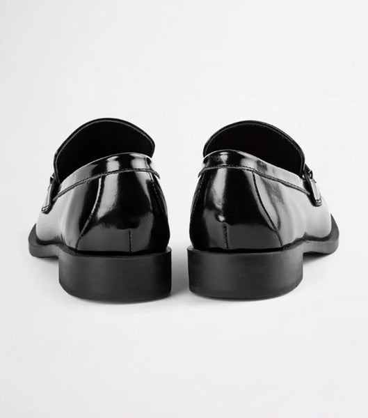 Loafers Tony Bianco Rebecca Black Hi Shine 2.5cm Negras | ARJZR81654