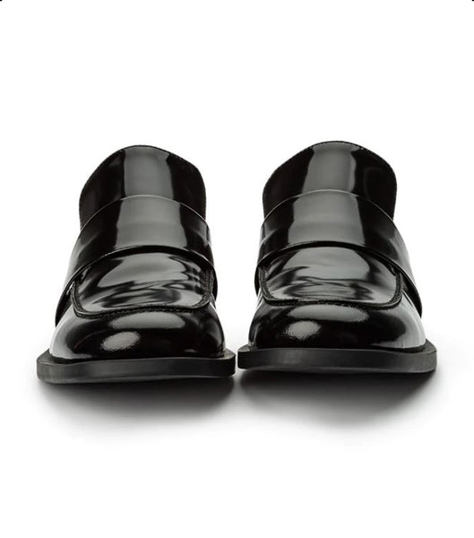 Loafers Tony Bianco Rovin Black Hi Shine 2.5cm Negras | LARTR24582