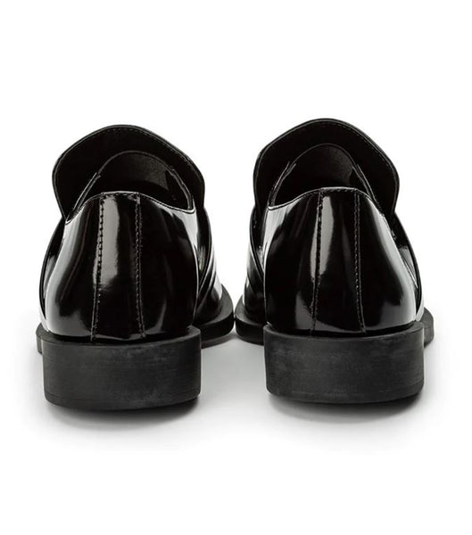 Loafers Tony Bianco Rovin Black Hi Shine 2.5cm Negras | LARTR24582