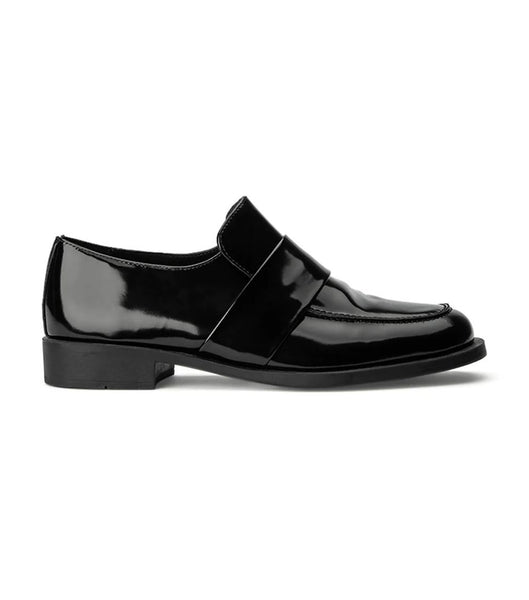 Loafers Tony Bianco Rovin Black Hi Shine 2.5cm Negras | LARTR24582