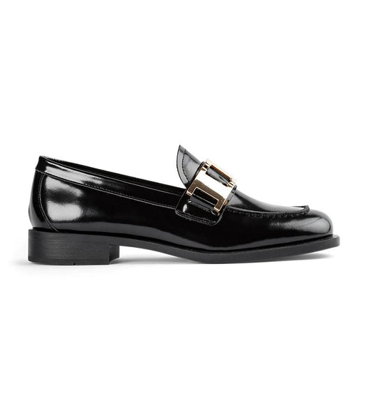 Loafers Tony Bianco Ruiz Black Hi Shine 2.5cm Negras | XARBH35180