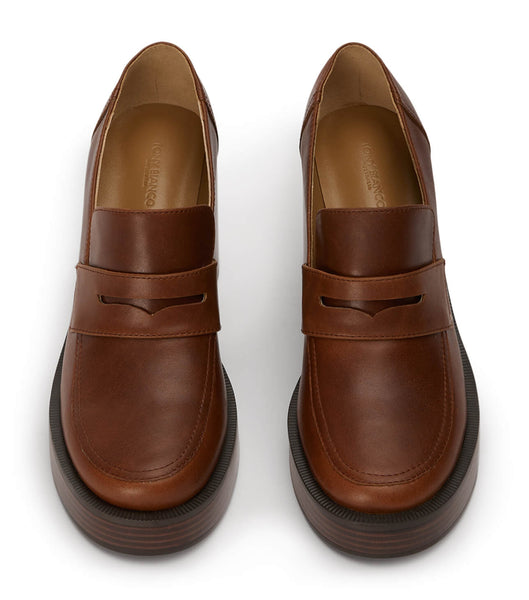 Loafers Tony Bianco Taranto Cognac 9cm Marrones | ARJZR74557