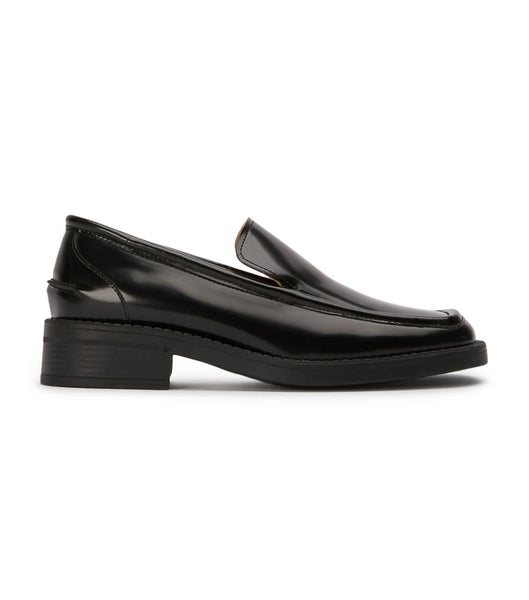 Loafers Tony Bianco Teddy Black Como 4cm Negras | XARGW23515