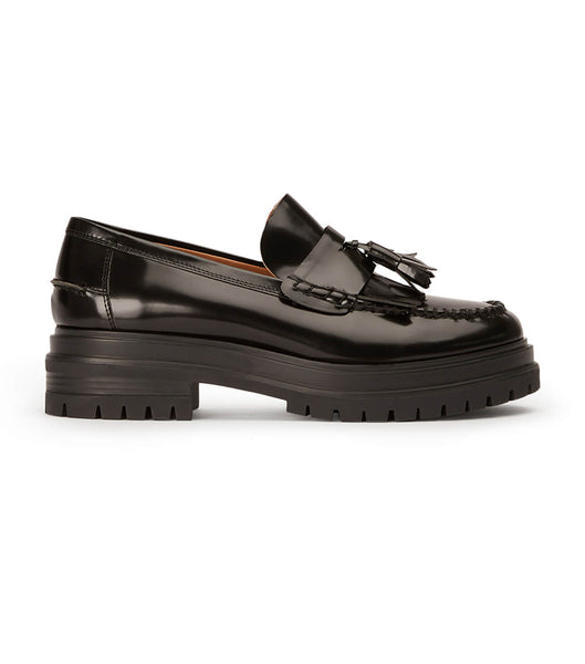 Loafers Tony Bianco Willow Black Hi Shine 4.5cm Negras | AARDF42696