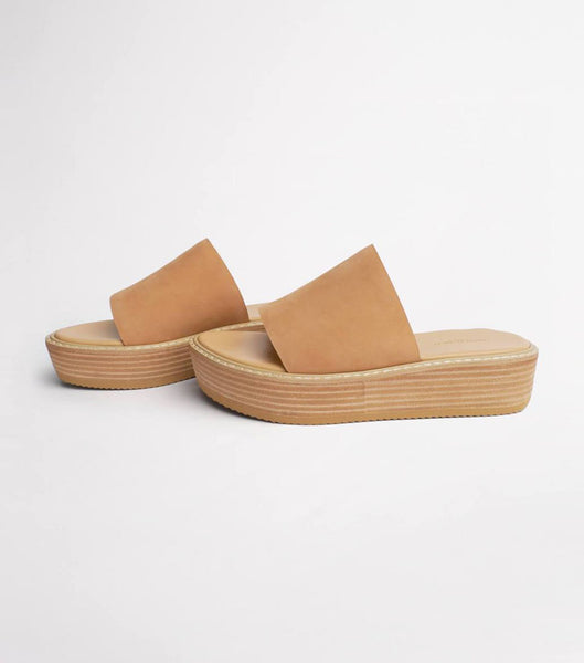 Sandalias Planas Tony Bianco Elke Caramel 4.5cm Beige | EARHC49655